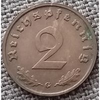 2 рейхспфеннига 1940 G