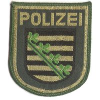 Нарукавный знак полиции земли Саксония, Германия