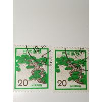 Япония 1972 год Японская сосна