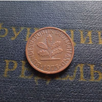 1 пфенниг 1973 (D) Германия ФРГ #01