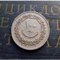100 дирхамов 1975 Ливия #02