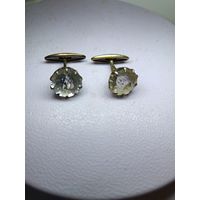 С рубля без мц. запонки круглые 10гр. РСЗ лЗвезда875пр.