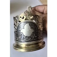 Подстаканник серебряный.