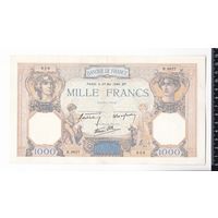 1000 ФРАНКОВ 1940 ФРАНЦИЯ