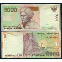 Индонезия 5000 Рупий 2016 год, UNC