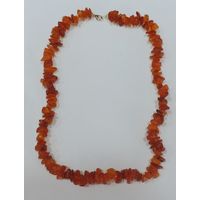 Бусы янтарные 70-е годы Прибалтика. Длина 56 см.