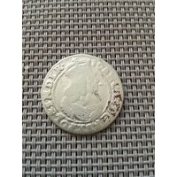 6 грошей 1666 год АТ.