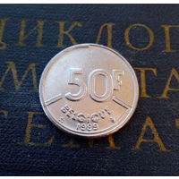 50 франков 1989 Бельгия #01