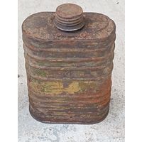 Фляга из банки противогаза РККА , окопное творчество .