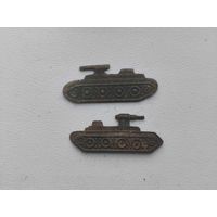 Петличные знаки танкистов ркка