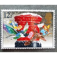 Марка Великобритания 1983 год Рождество