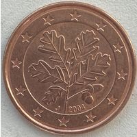 Германия 5 евроцентов 2004 г. J