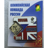 Официальный знак сборной России по тяжёлой атлетике на Олимпиаде в Лондоне 2012