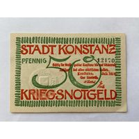 Нотгельд 50 пфеннигов Констанц. Веймарская республика - 1602