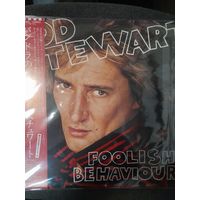 ROD STEWART " FOOLISH BEHAVIOUR"  1980 LP JAPAN WARNER BROS P-10930W  NM