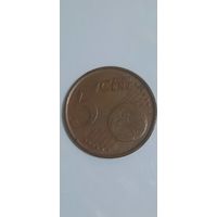 Бельгия 5 евроцентов 1999