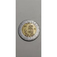 Мексика 5 песо 1997