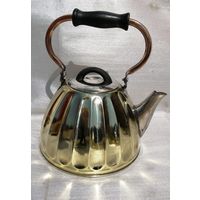 Латунный чайник. СССР, прим  3,2л.