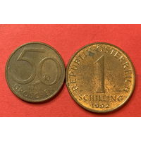Австрия 2 монеты
