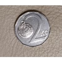 Чехия. 2 кроны 1993