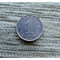 Werty71 Франция 1 сантим 1962 Колос