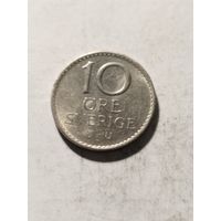 Швеция 10 оре 1971