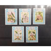 Лаос. 1985 год. Флора. Цветы (252)