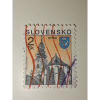Словакия 1995 герб г. Нитра