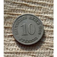Werty71 Германия 10 пфеннигов 1906 А