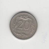 20 грошей Польша 1991 Лот 8700
