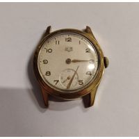Часы GuB. Glashutte 50-60-е годы ГДР, позолота 20 микрон, без МЦ!!