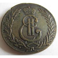 5 копеек Сибирские 1778 КМ Сузунский монетный двор.