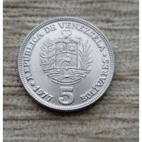 Werty71 Венесуэла 5 боливаров 1977