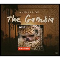 2015 Гамбия 7171/B933 Фауна - Ёж 8,00 евро