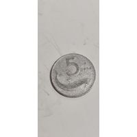 Италия 5 лир 1994