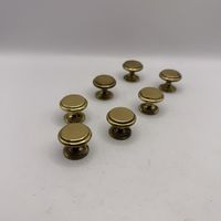 Латунные ручки для мебели, 7 шт. Франция. 3849