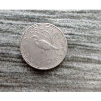 Werty71 Венгрия 5 форинтов 1999 большая белая цапля