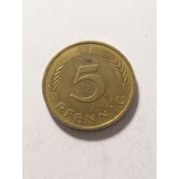 Германия 5 пфенинг 1988 J