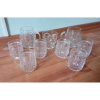 Бокалы с ручкой небольшие сборный лот