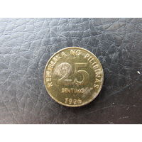 Филиппины. 25 сентимо. 1996. С 20 копеек. Распродажа коллекции. Смотрите другие лоты.