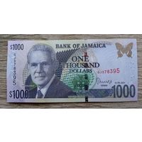 Werty71 Ямайка 1000 долларов 2021 UNC банкнота