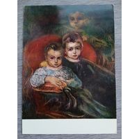 Дети. Пуркине. Дети художника. Издание Чехословакии