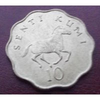 Танзания. 10 сенти 1984