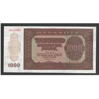 Германия ГДР 1000 марок 1948 года. Тип P-16. Состояние UNC!