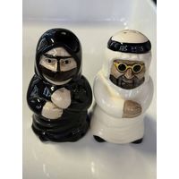 Солонка и перечница шейх с супругой