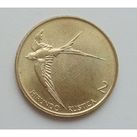 Словения 2 толара 1998 год ласточка состояние