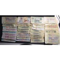 Сборный лот банкнот Украина, Беларусь, СССР 42 шт