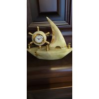 Часы Парусник камень оникс Распродажа