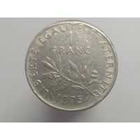 1 франк Франция 1975 год  лот 40