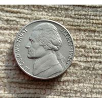 Werty71 США 5 центов 1981 D Белый дом Джефферсон